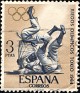 Spain - 1964 - Innsbruck And Tokio Olympic Games - 3 PTA - Black & Gold - Sport, Judo - Edifil 1620 - 0